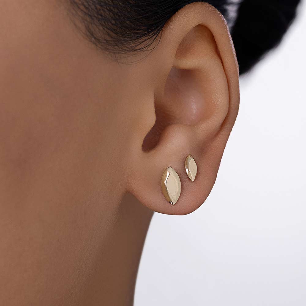 GOLD ARCHITECTURAL LEGACY STUD EARRINGS KIT