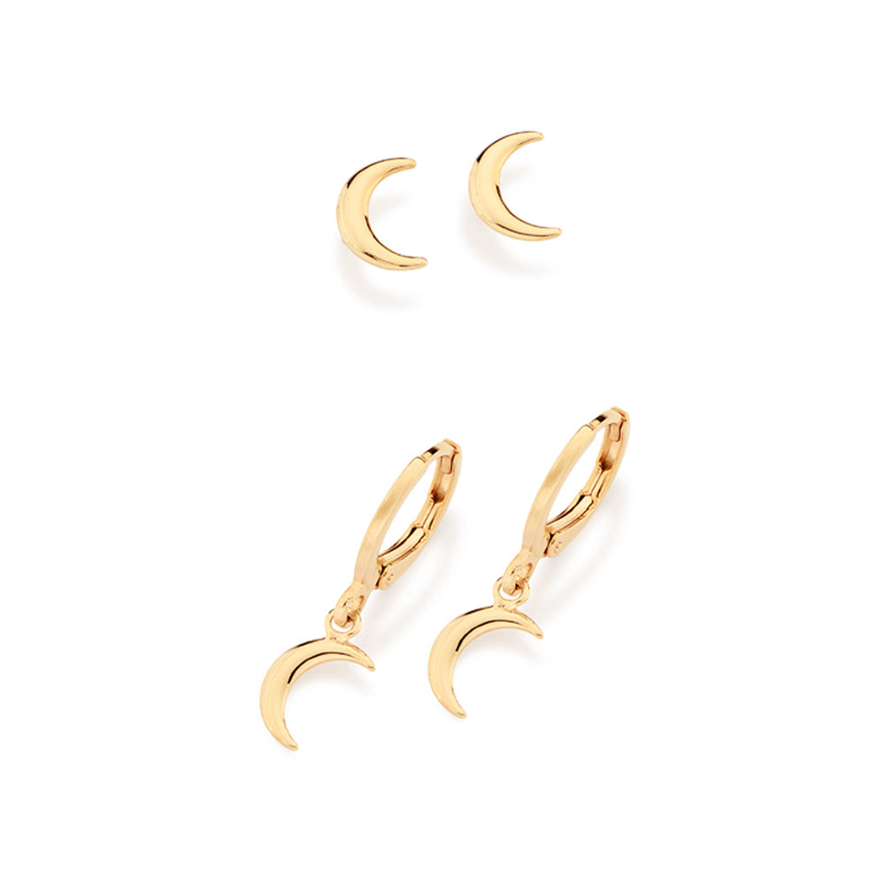 GOLD LUNAR HEIRLOOM EARRINGS KIT