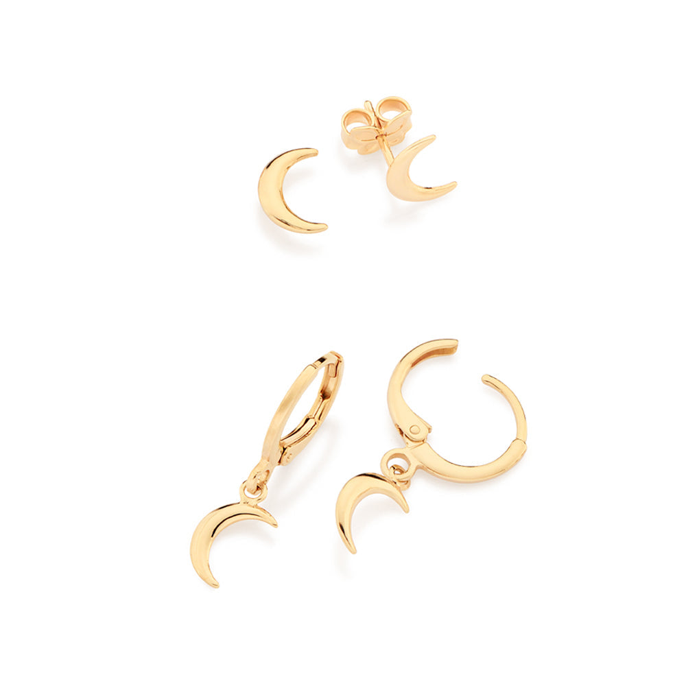 GOLD LUNAR HEIRLOOM EARRINGS KIT