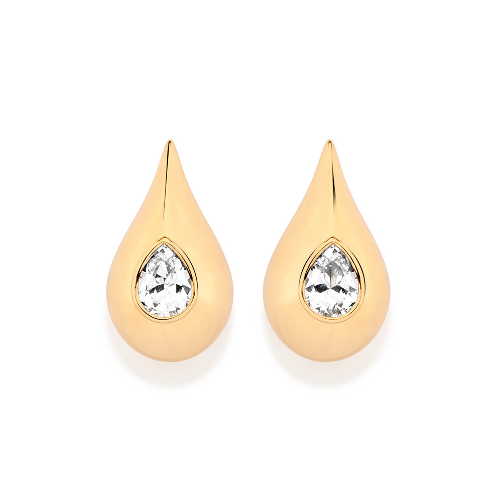 GOLD HERITAGE DROP EARRINGS