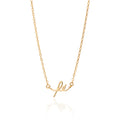GOLD FAITH NECKLACE