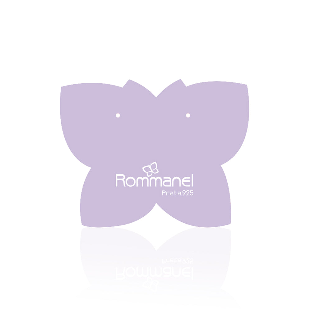 SILVER 925 INTERTWINED CIRCLES OF HARMONY STUD EARRINGS