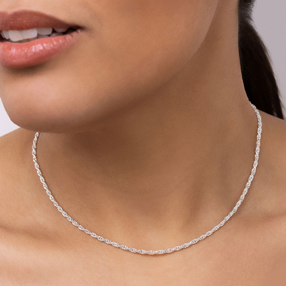 SILVER 925 BAHIA TWIST NECKLACE