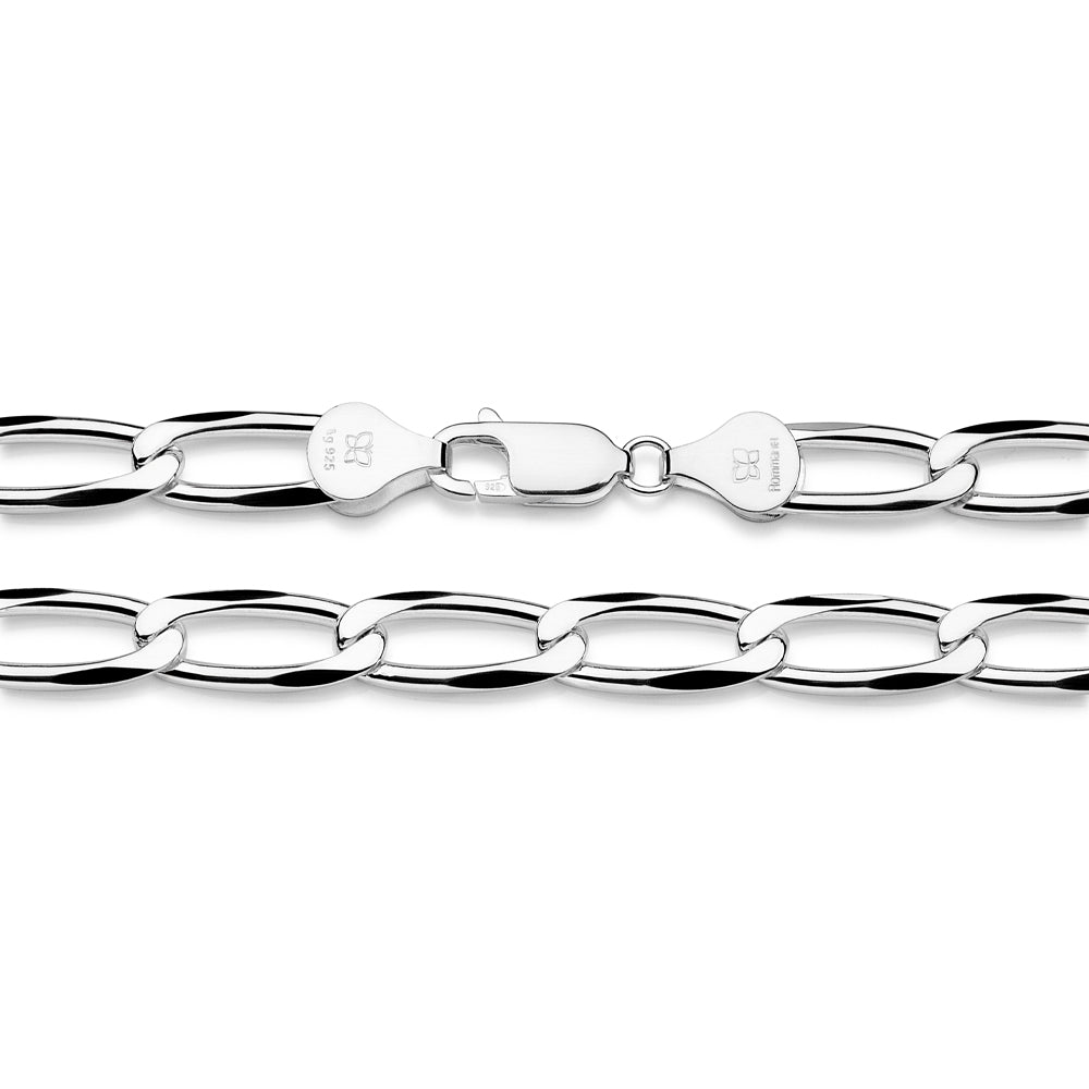 MEN'S SOLID STERLING SILVER 925 CHAIN NECKLACE