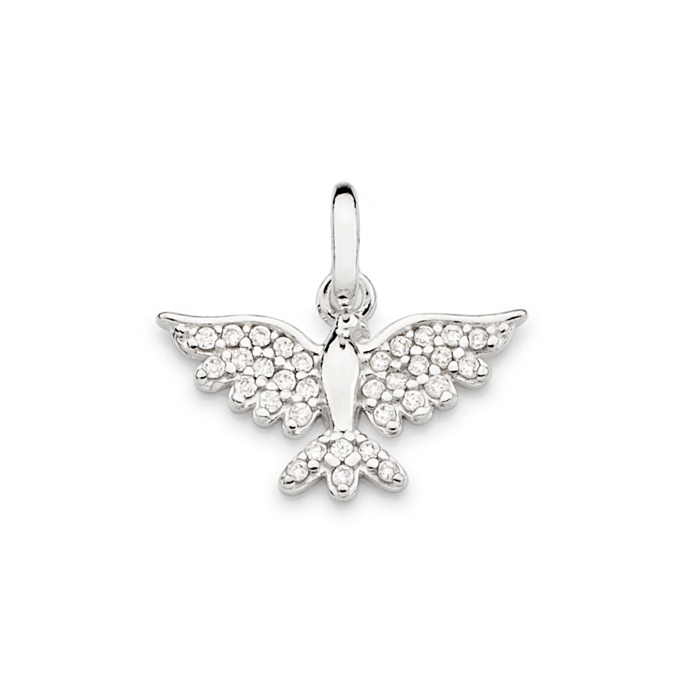 SILVER PENDANT WITH ZIRCONIA