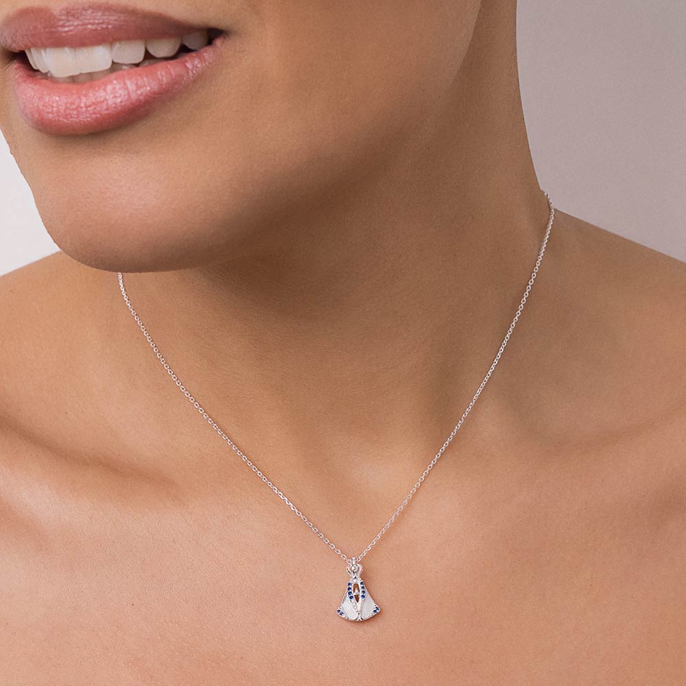 SILVER PENDANT WITH ZIRCONIA