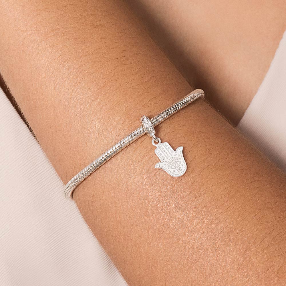 SILVER PENDANT WITH ZIRCONIA