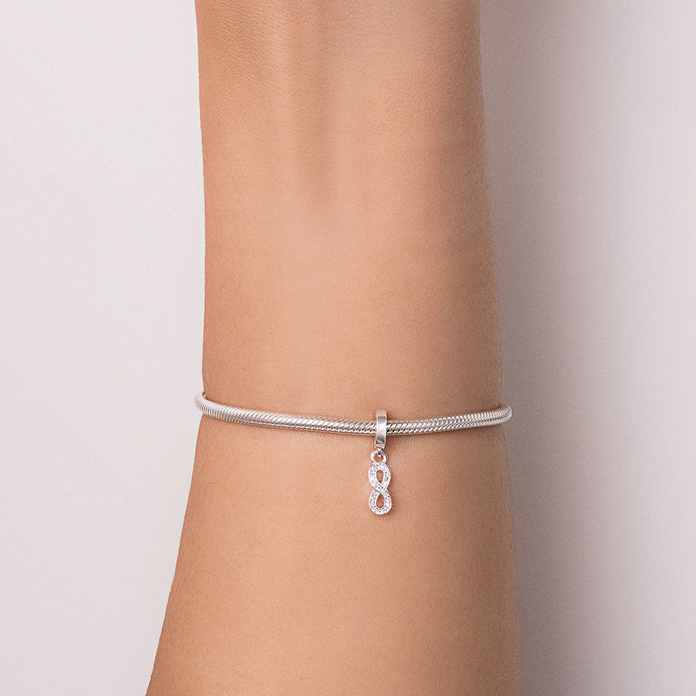 SILVER PENDANT WITH ZIRCONIA