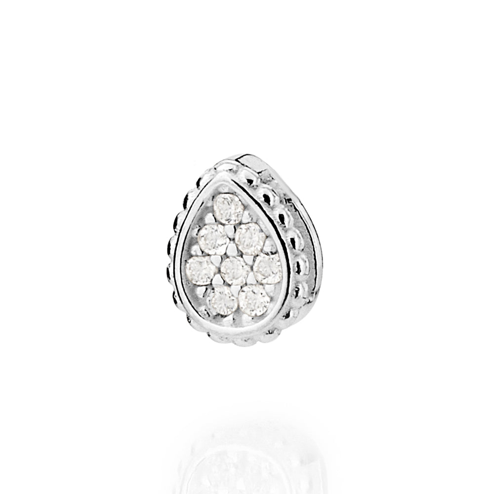 SILVER PENDANT WITH ZIRCONIA