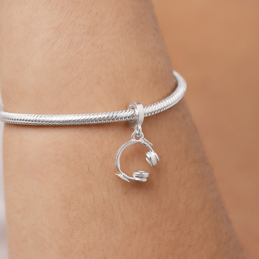 SILVER 925 BUTTERFLY BEATS CHARM