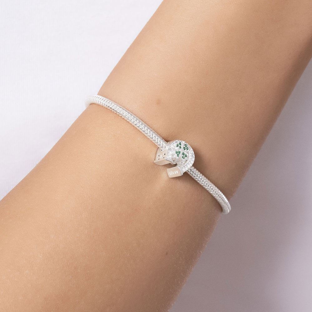 SILVER 925 LUCKY TRAIL CHARM