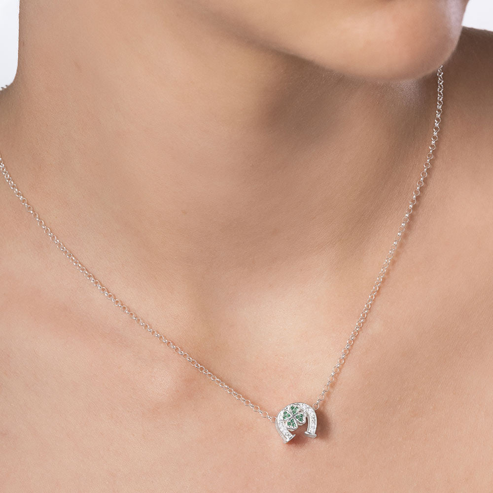 SILVER 925 LUCKY TRAIL CHARM