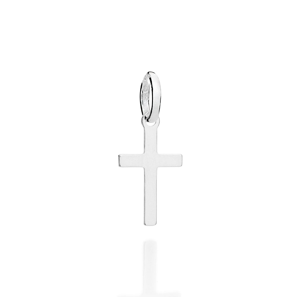 MEN'S SILVER 925 PLAIN CROSS PENDANT