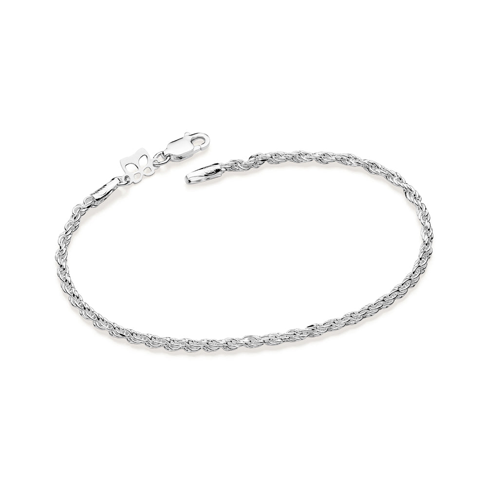 SILVER 925 BAHIAN TWIST BRACELET