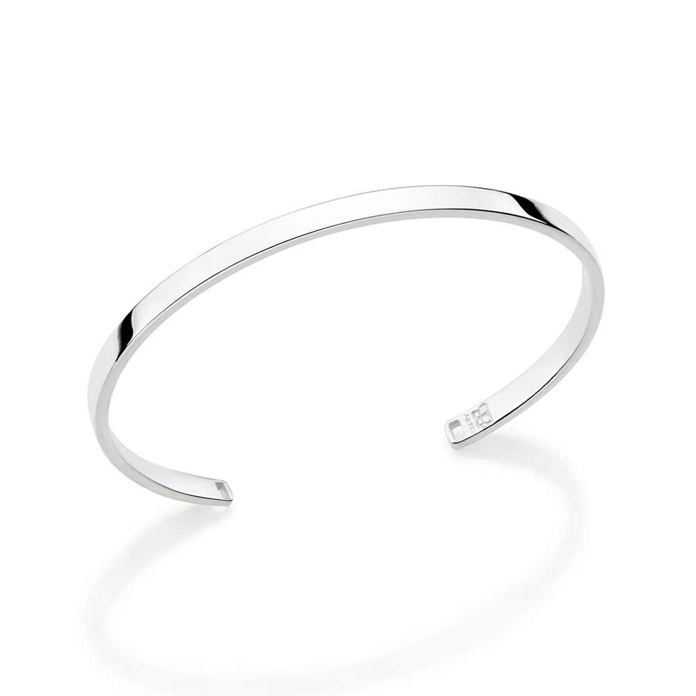 MEN'S SILVER 925 RECTANGULAR TUBE BRACELET