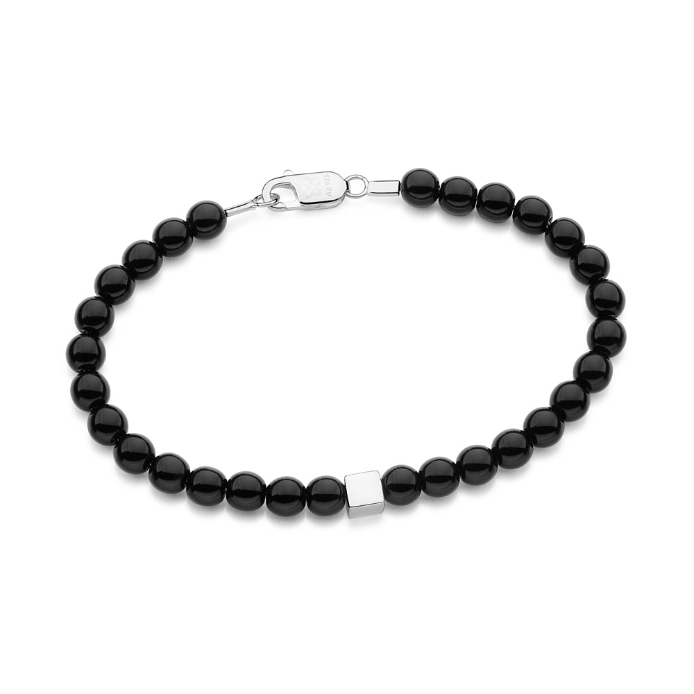 MEN'S SILVER 925 SMALL SHAMBALA BRACELET